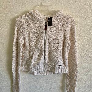 Abercrombie Zip-up Knit Hoodie (Brand New)